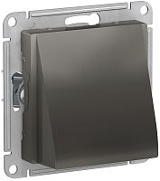 Вывод кабеля без рамки Systeme Electric AtlasDesign сталь картинка